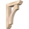 Ekena Millwork Westlake Slat Smooth Bracket w/ Offset Brace, Douglas Fir, 5 1/2"W x 20"D x 28"H BKT0604X20X28WTL06SDF - alternate 1